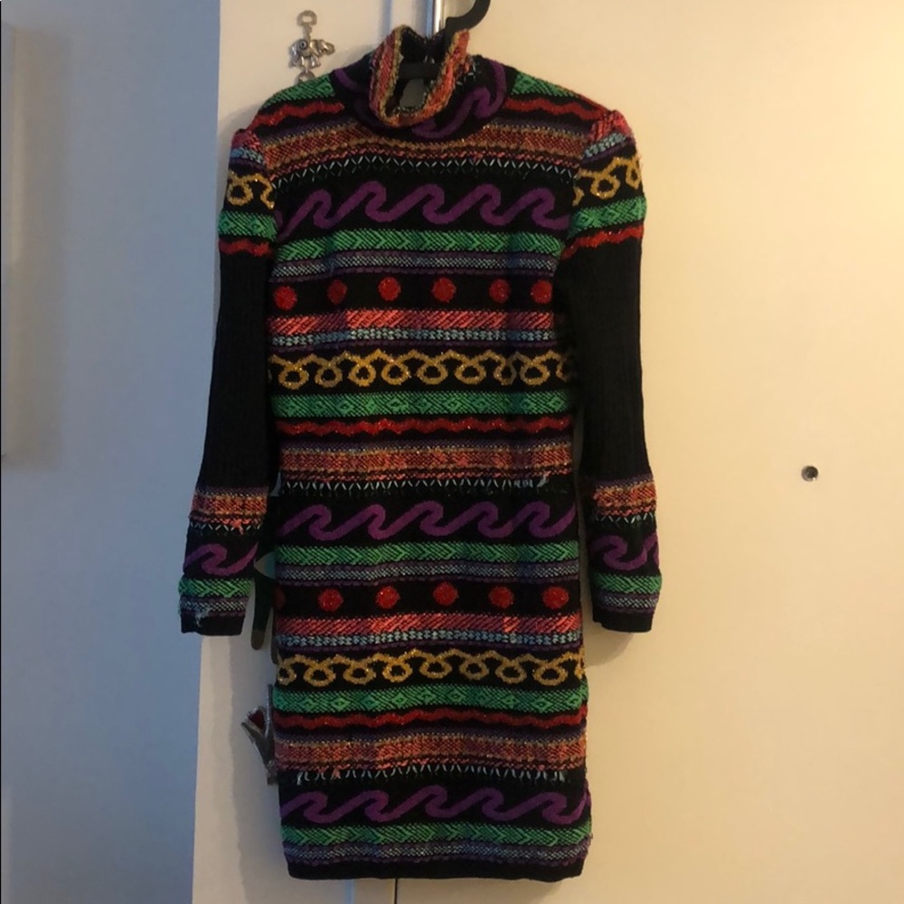 Vintage Christian Lacroix Knit Dress (Size 40)